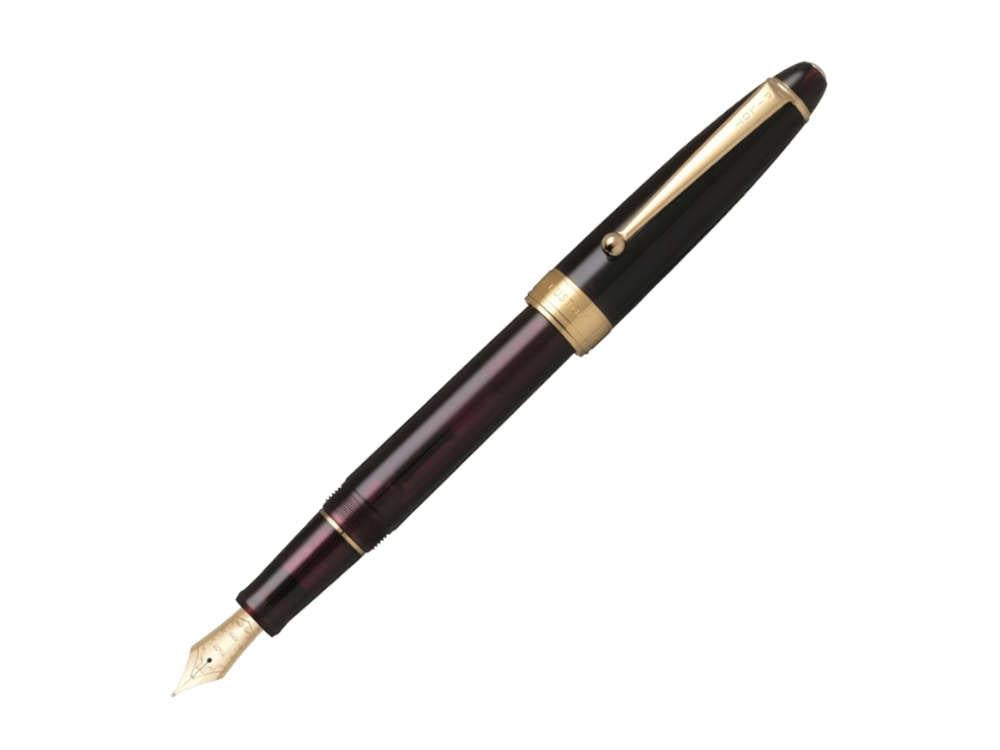 Pilot Custom NS Ruby Red Fountain Pen, Gold plated, FKNS-1-R
