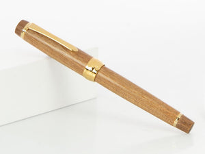 Pilot Custom Enju Fountain Pen, Wood, Gold plated, Brown, FKV-5MK-ME