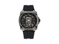 Police Norwood-Skull Quartz Watch, 45 mm, Black, PEWGM0001201