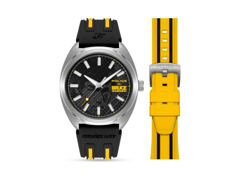Police Bruce Lee Club Dragon Quartz Watch, Special edition, PEWGM00068X0