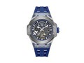 Police Cyclone Automatic Watch, 43 mm, Blue, PEWGR0082204