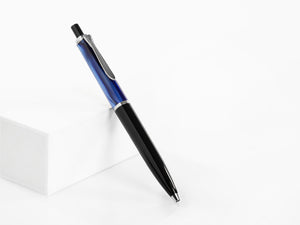 Pelikan Classic K205 Ballpoint pen, Blue Marble, Resin, Chrome trim, 801997