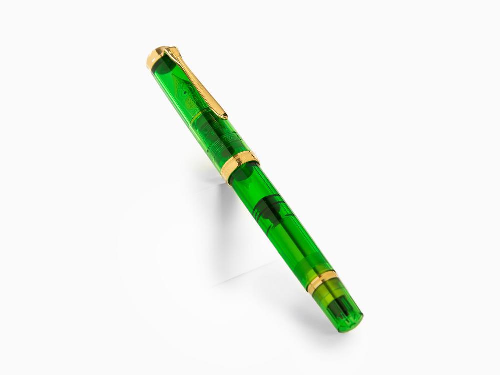 Pelikan Souverän M800 Green Demonstrator Fountain Pen, Special, 821452
