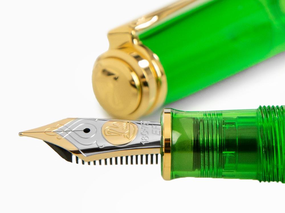 Pelikan Souverän M800 Green Demonstrator Fountain Pen, Special, 821452