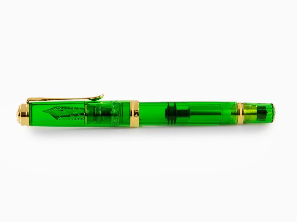 Pelikan Souverän M800 Green Demonstrator Fountain Pen, Special, 821452