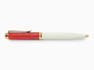 Pelikan Souverän M600 Red-White Ballpoint pen, Special Edition, 823135