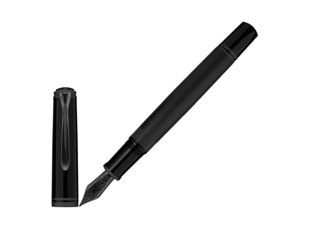 Pelikan Souveran M809 Black Matte Fountain Pen, Black, 828475