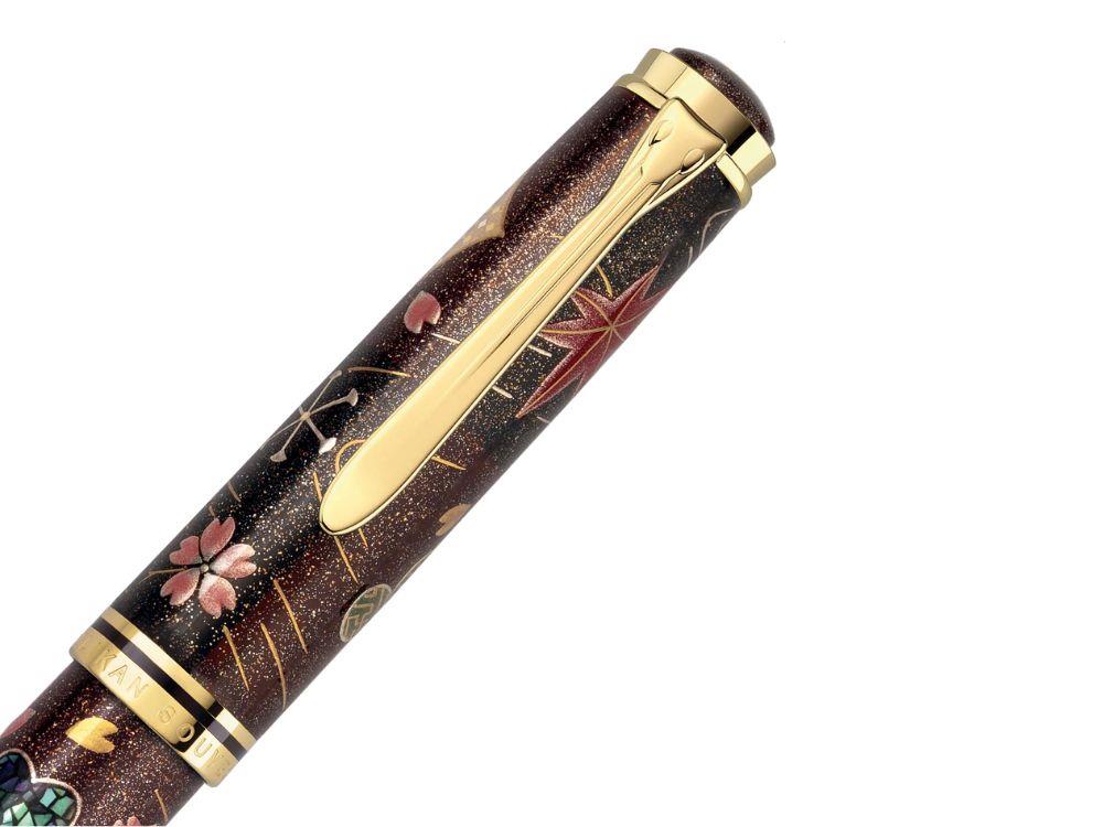 Pelikan Maki-e Four Seasons Lucky Charm Fountain Pen, Limited Ed, 829007
