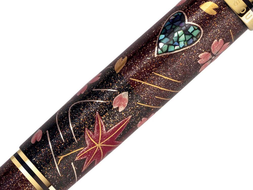 Pelikan Maki-e Four Seasons Lucky Charm Fountain Pen, Limited Ed, 829007
