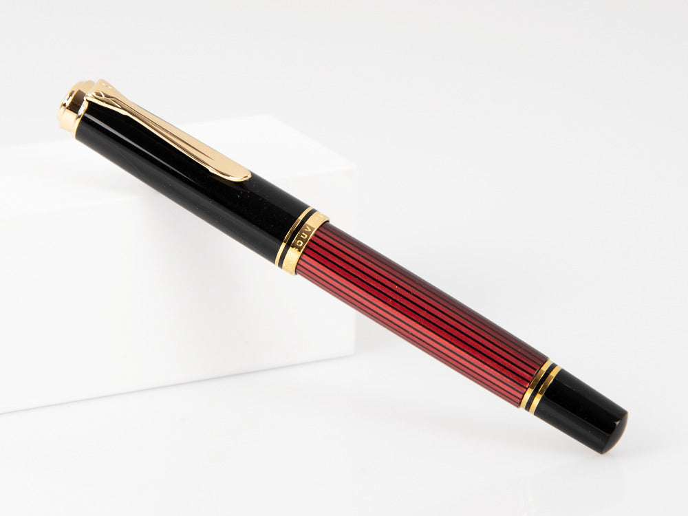 Pelikan Rollerball Pen Souverän R400, Black/Red, 905521