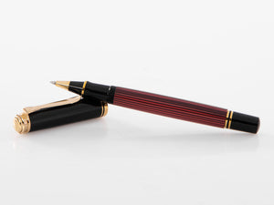 Pelikan Rollerball Pen Souverän R400, Black/Red, 905521