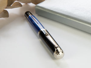 Pelikan Fountain Pen Souverän M805 Series - Black/Blue, 933630