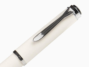 Pelikan M205 Fountain Pen, White, Chrome trim, 972224