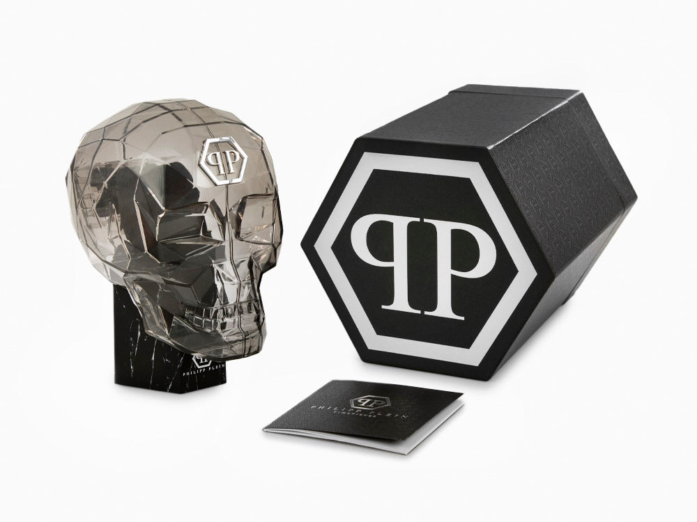 Philipp Plein The Skull Rainbow Quartz Watch, PVD, Black, 44 mm, PWAAA2123