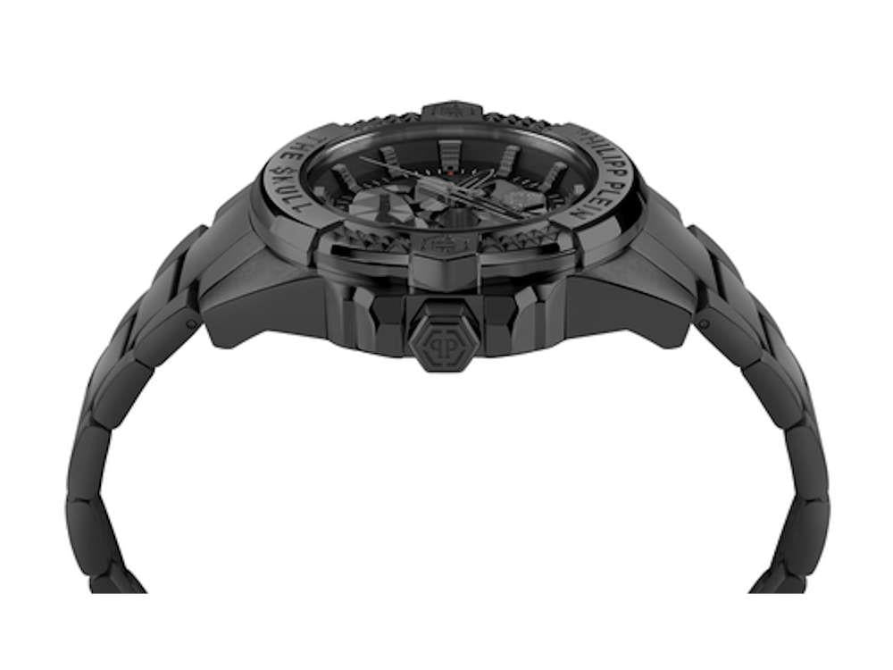 Philipp Plein The Skull Quartz Watch, Black, 44mm, PWAAA3025