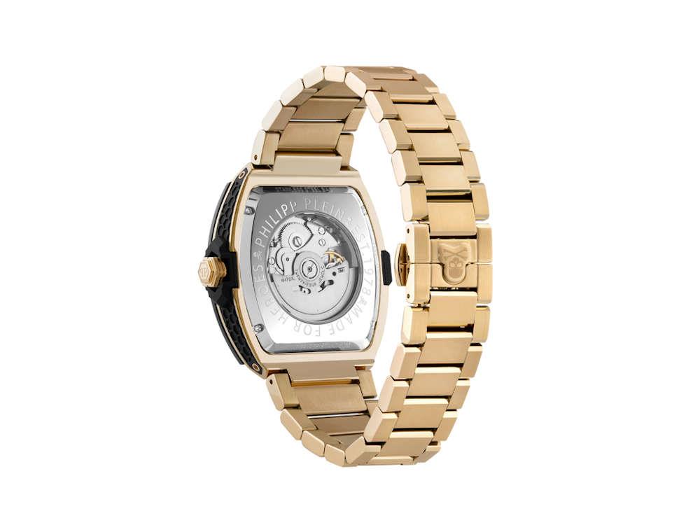 Philipp Plein The Skeleton 2.0 Automatic Watch, Gold, 44mm, PWJFA0625