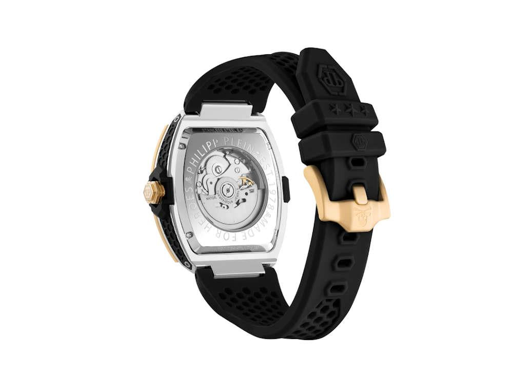 Philipp Plein The Skeleton 2.0 Automatic Watch, Gold IP, 44mm, PWJFA0825