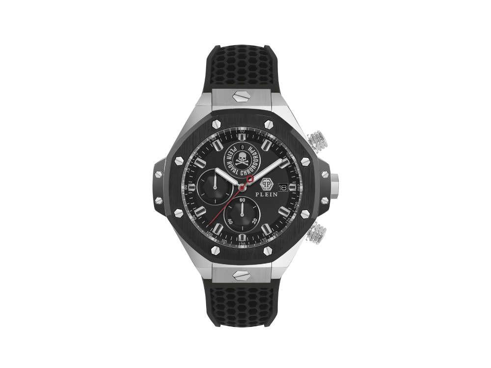 Philipp Plein Chrono Royal Sport-Tech Quartz Watch, Black, 46mm, PWLFA0225