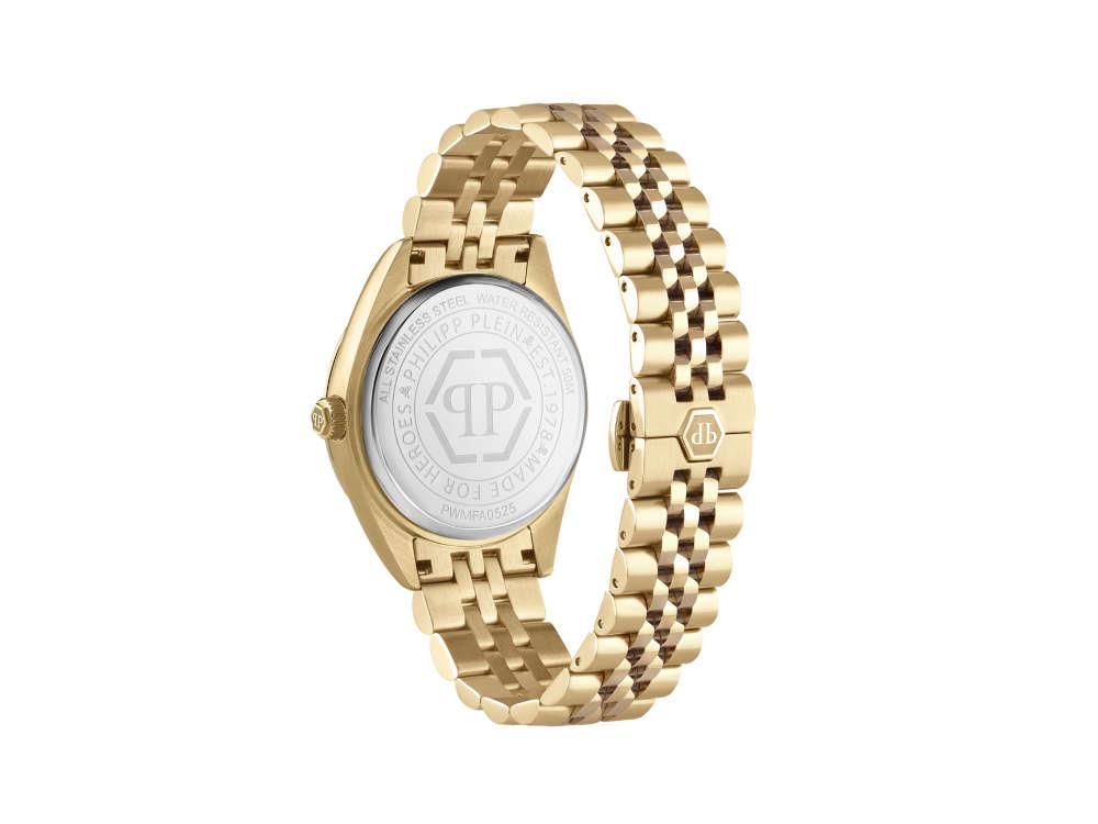Philipp Plein Superlative Date Quartz Watch, Gold, 41 mm, PWMFA0525