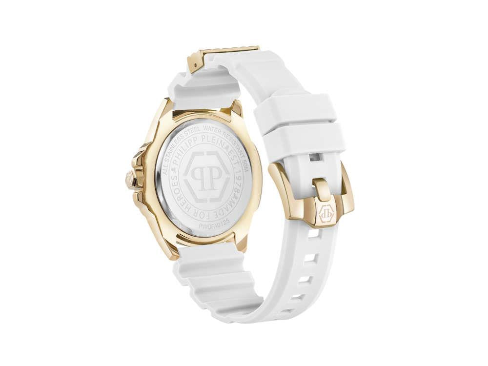 Philipp Plein Majesty Quartz Watch, White, 38 mm, PWOFA0125