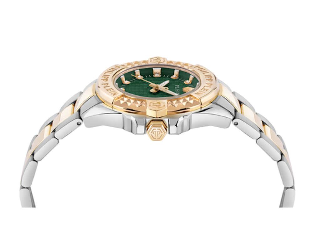 Philipp Plein Majesty Quartz Watch, Green, 38 mm, PWOFA0625