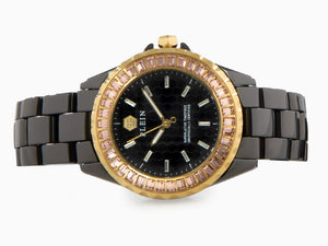 Philipp Plein Heaven Quartz Watch, Ceramic, Black, 38 mm, PWPPA0324
