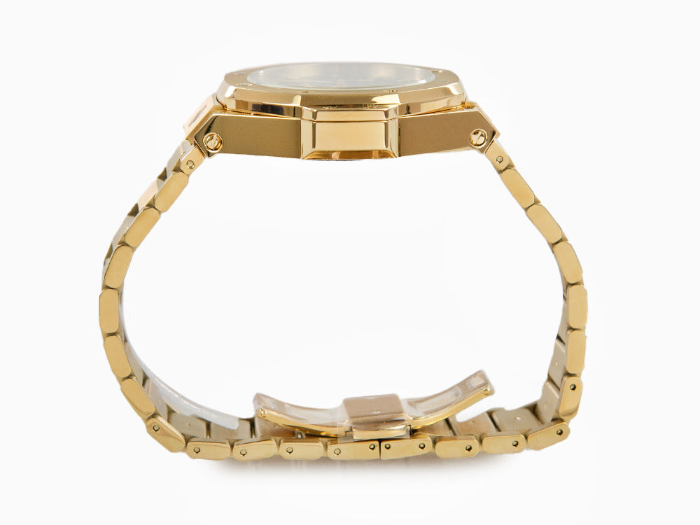 Philipp Plein Plein Chrono Royal Quartz Watch, PVD Gold, Black, 42 mm, PWPSA0424