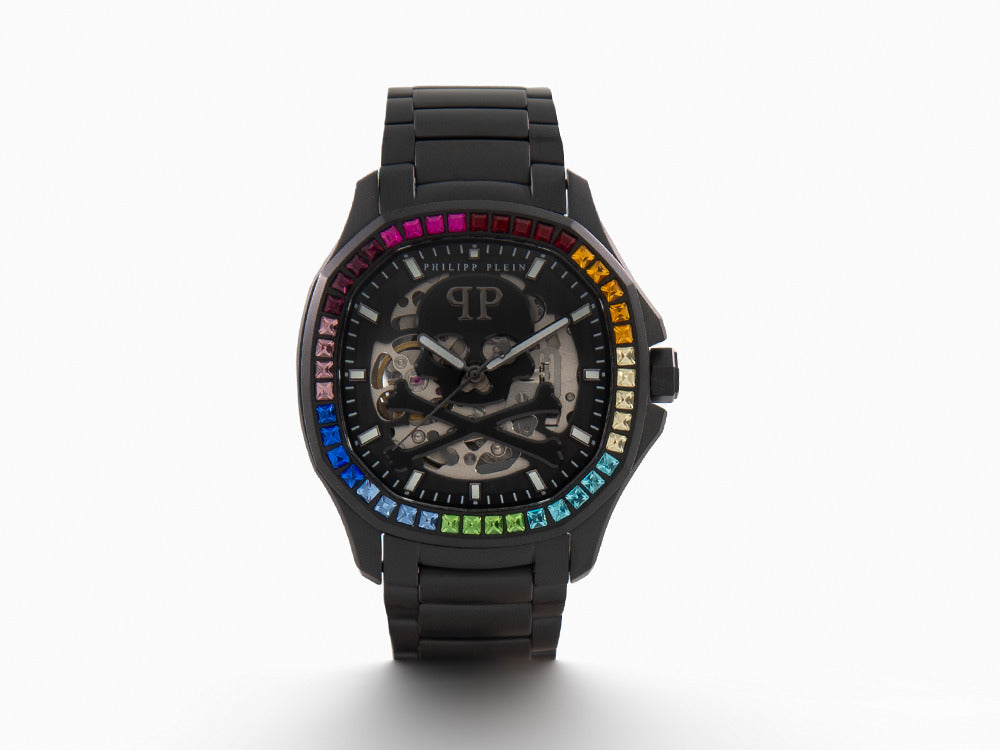 Philipp Plein Plein Philipp 42 mm Automatic Watch, PVD, Black, PWRAA0823