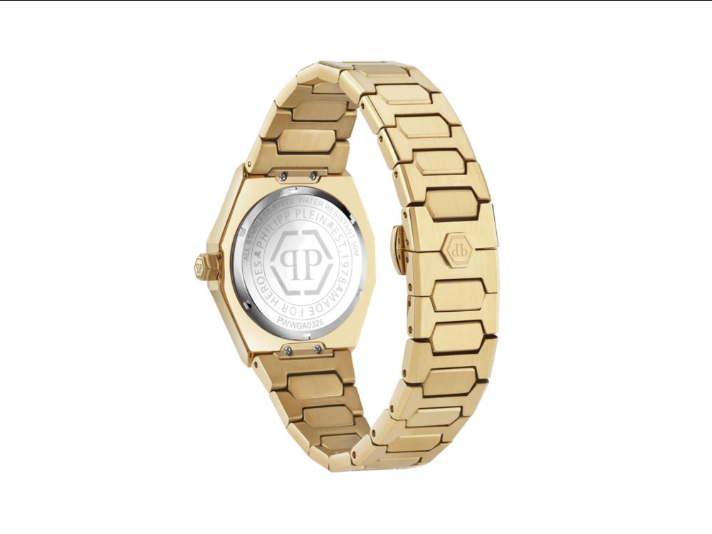 Philipp Plein Plein Deluxe Quartz Watch, Black, 44 mm, PWWGA0326