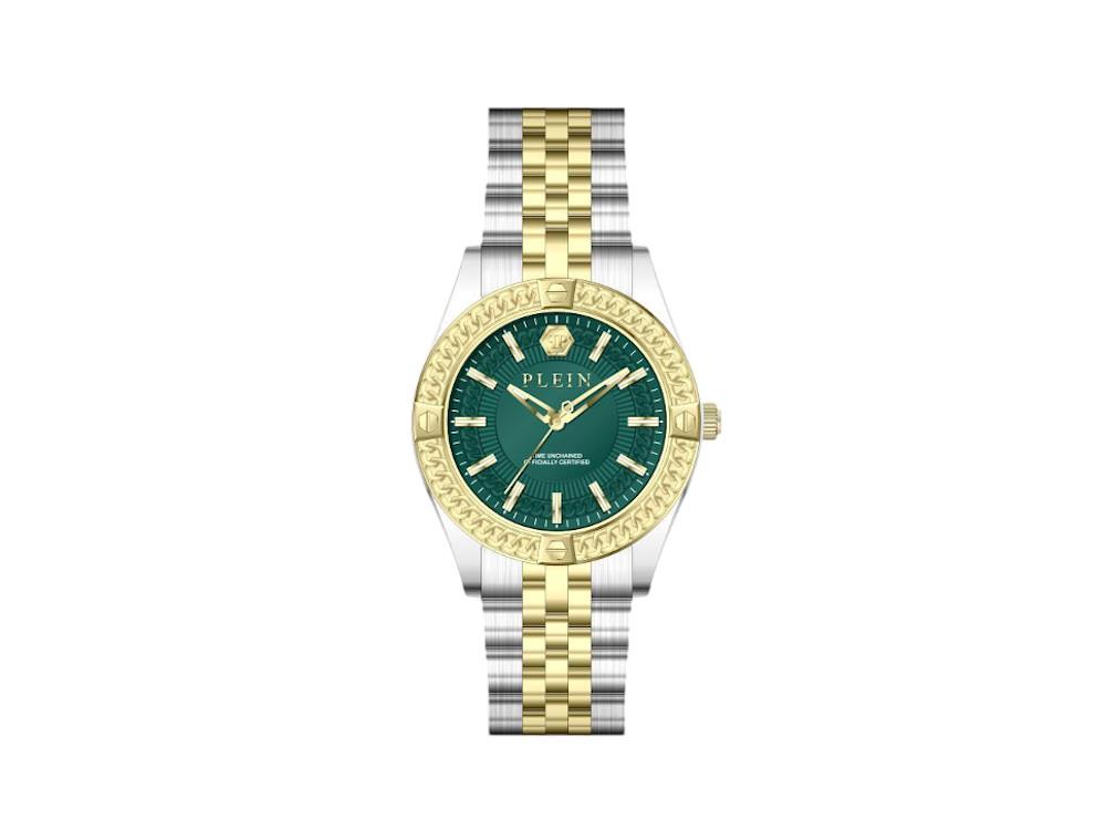 Philipp Plein Icon Chain Quartz Watch, Green, 43 mm, PWZFA0225