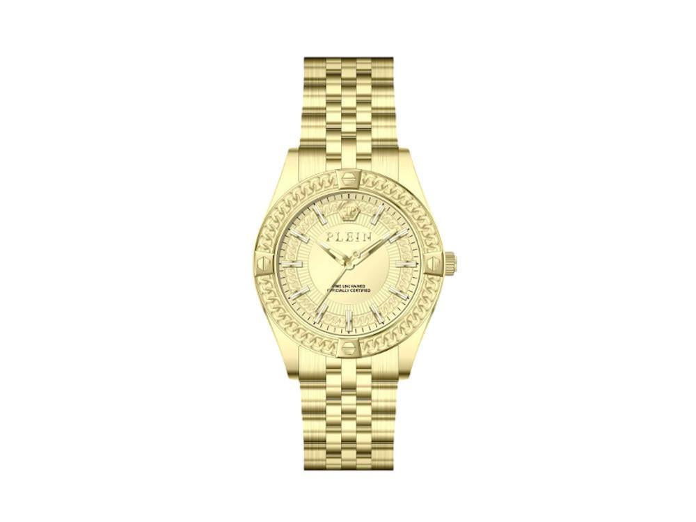 Philipp Plein Icon Chain Quartz Watch, Golden, 43 mm, PWZFA0325