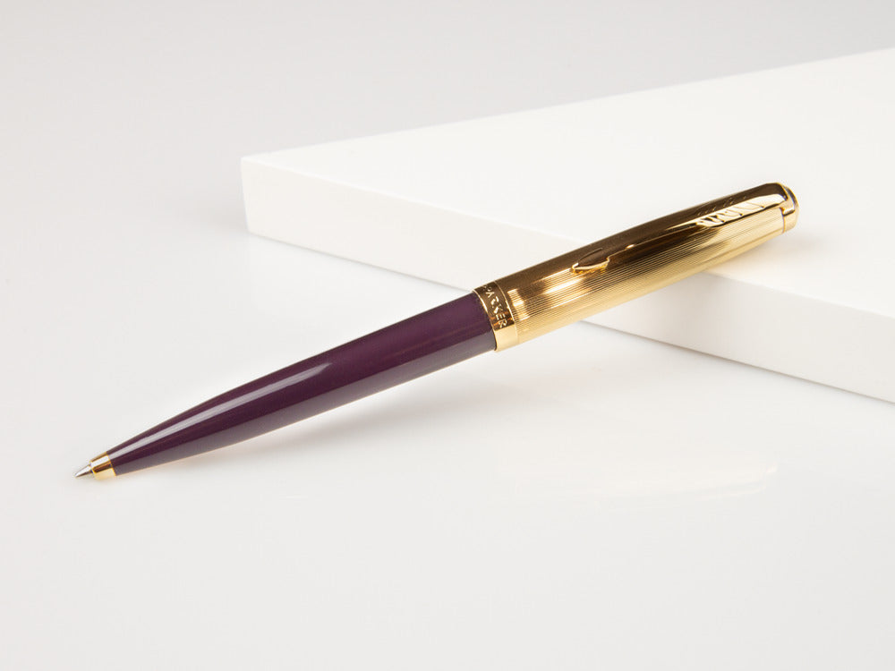 Parker 51 Ballpoint pen, Resin, Plum, 2123518 Iguana Sell AU