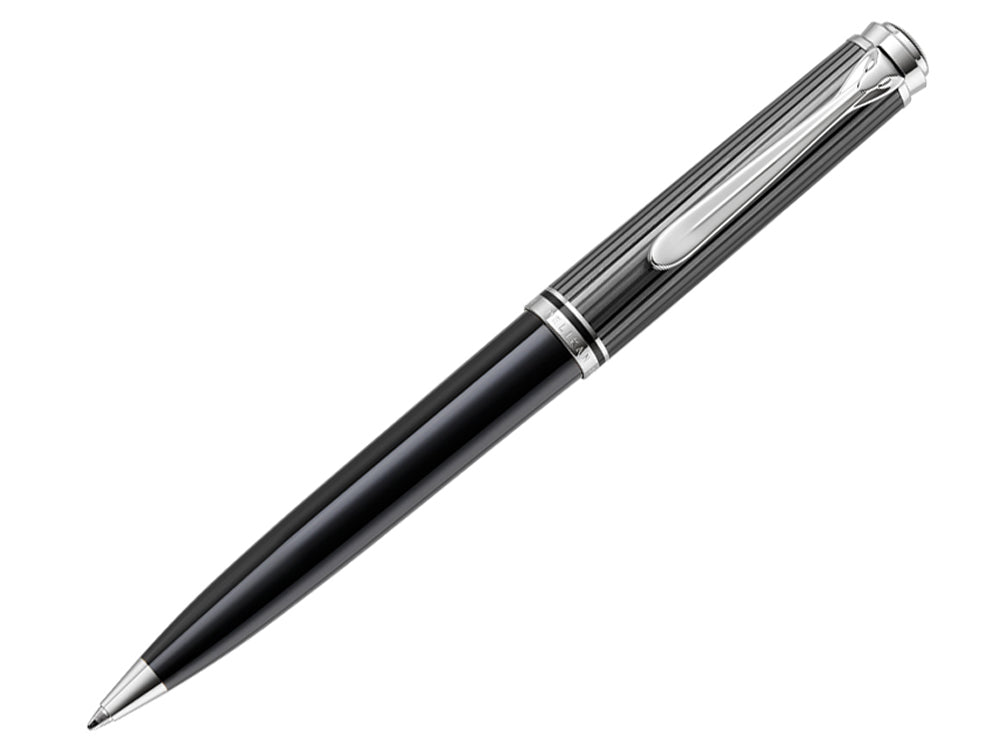 Pelikan K805 Stresemann Ballpoint pen,  Silver trim, 957530