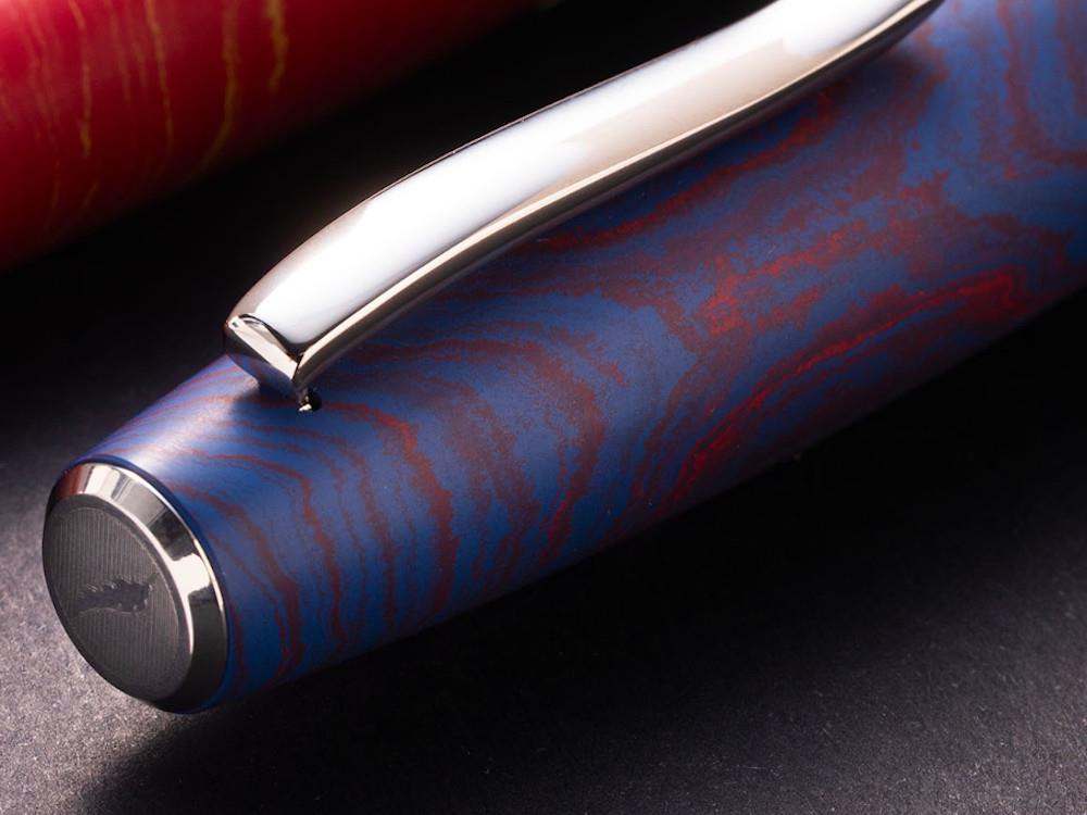 Scribo La Dotta Paradisus Fountain Pen, 18K, Blue, DOTFP25PL1803