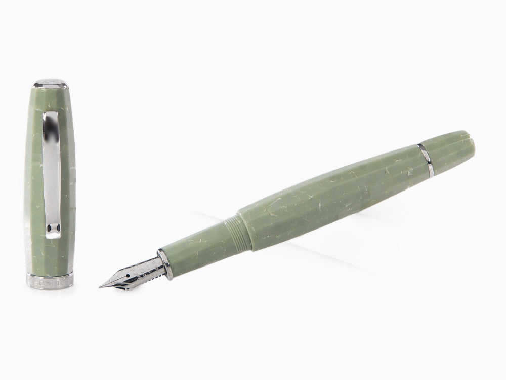 Scribo Feel Verde Antico Fountain Pen, 14K, Limited Ed, FEEFP26PL1403