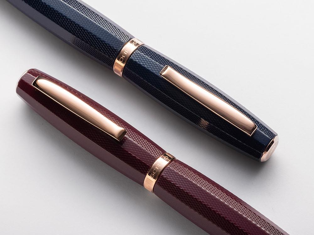 Scribo Feel Dandy Velvet Fountain Pen, 14K Rose gold, FEEFP43RG1403