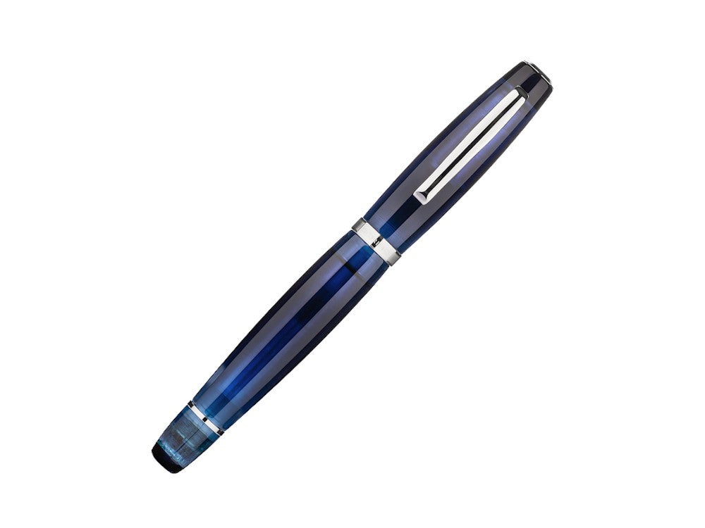 Scribo Feel Blu Sospeso Fountain Pen 18K, Limited Edition, FEEFP46PL1803