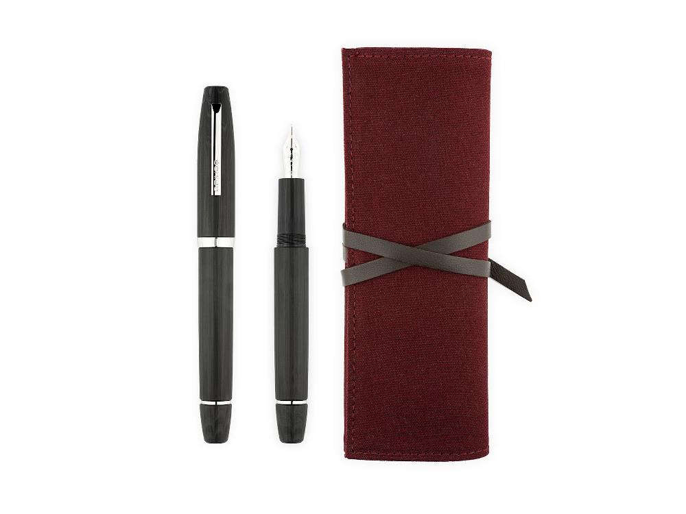 Scribo Flow Dimensione Fountain Pen 18K, Limited Edition, FLOFP04PL1803