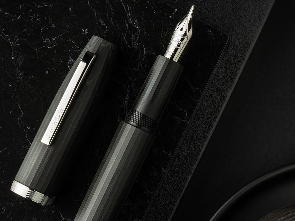Scribo Flow Dimensione Fountain Pen 18K, Limited Edition, FLOFP04PL1803