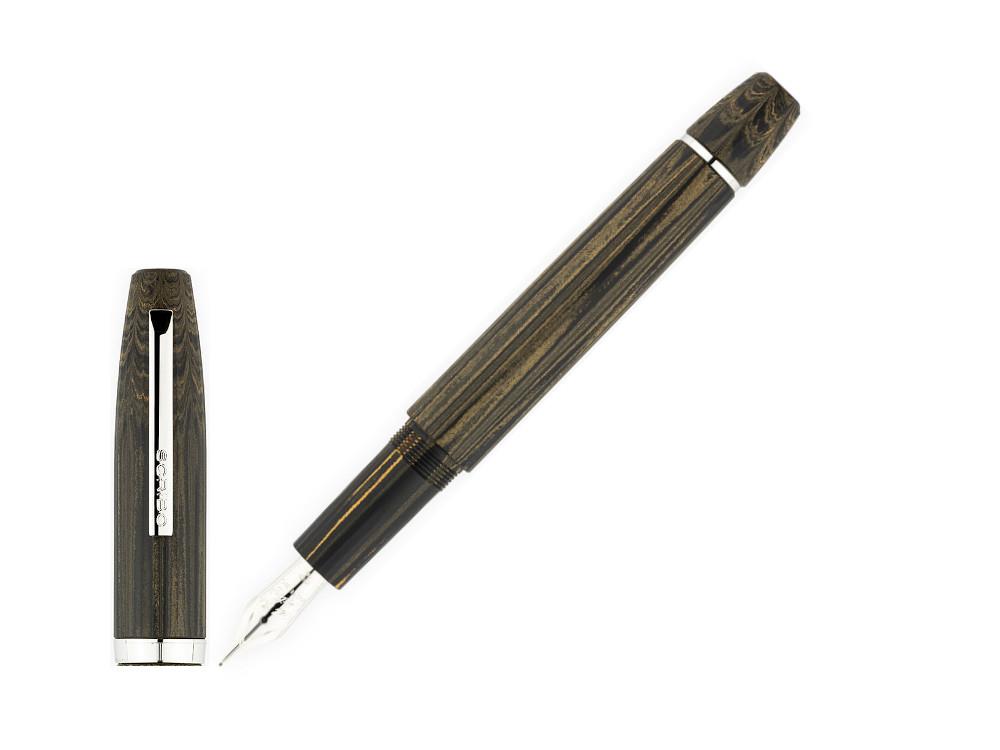 Scribo Flow Memoria Fountain Pen 18K, Limited Edition, FLOFP05PL1803