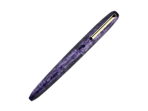 Scribo Piuma Ametista Fountain Pen, 14K, Limited Edition, PIUFP14YG1403