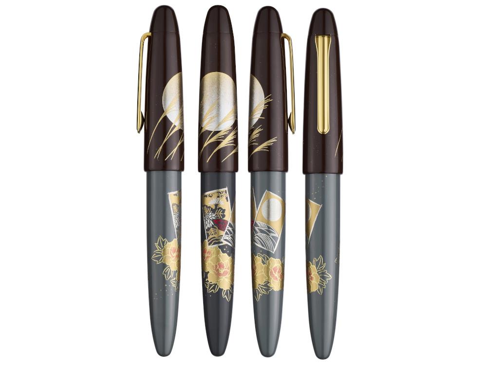 Sailor King of Pens Hanafuda Tsukimi-De-Ippai Fountain Pen, 10-1490-420
