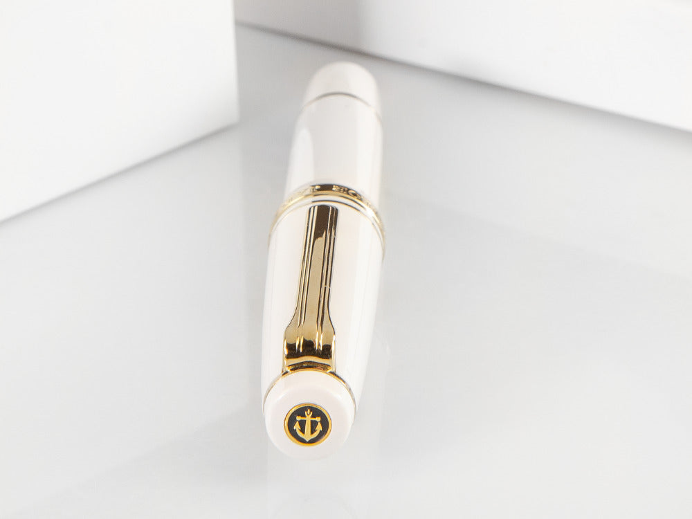 Sailor Pro Gear Slim Mini Sapporo Beni White Fountain Pen, 11-1503-310