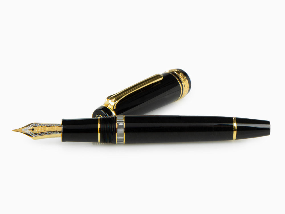 Sailor Professional Gear Realo Fountain Pen, Black, Gold, 11-3926-420
