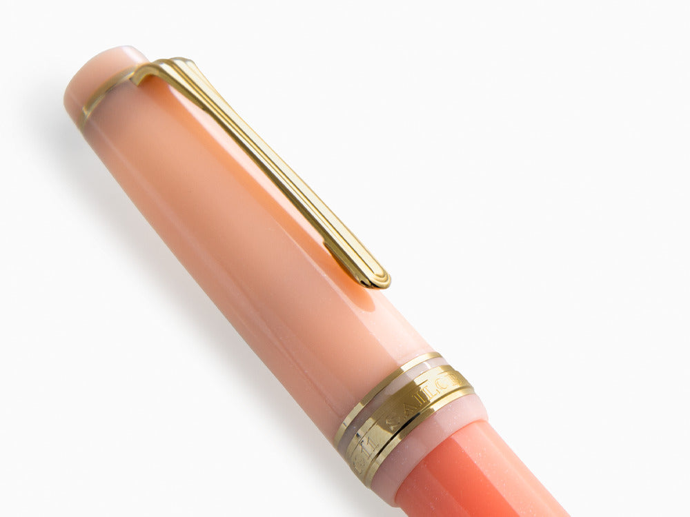 Sailor PG Smoothie Series Cantaloupe Fountain Pen, 21k Gold, 11-4171-473