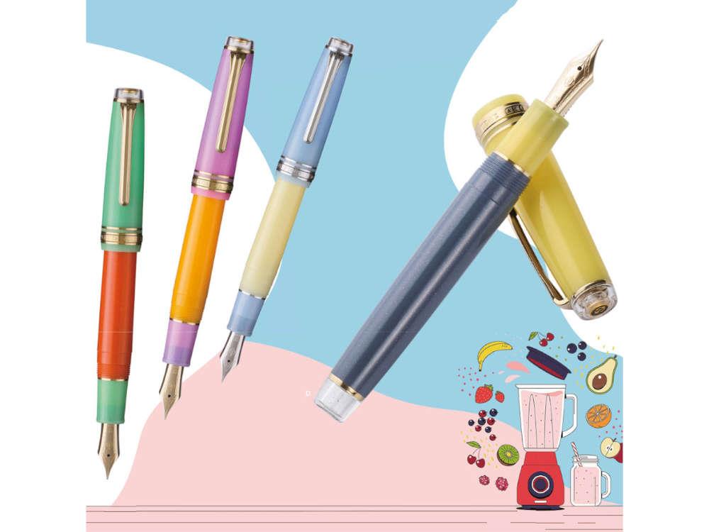 Sailor PG Smoothie 2nd Edition Goldenberry Fountain Pen, 11-4173-442