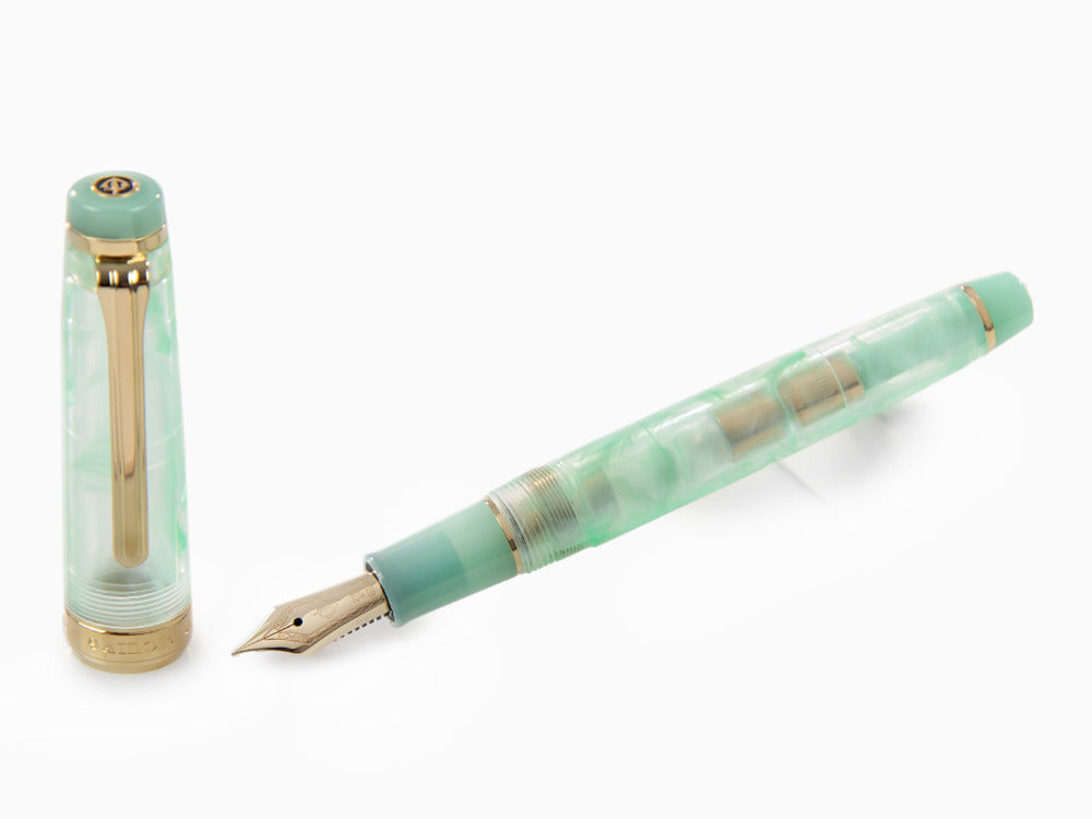 Sailor PG Veilio Pearl Mint Fountain Pen, 21k Gold, 11-5045-467