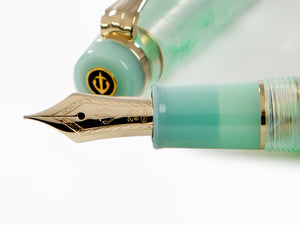 Sailor PG Veilio Pearl Mint Fountain Pen, 21k Gold, 11-5045-467