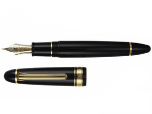 Sailor King of Pens ST Gold Fountain Pen, Black, Resin, 11-6001-420