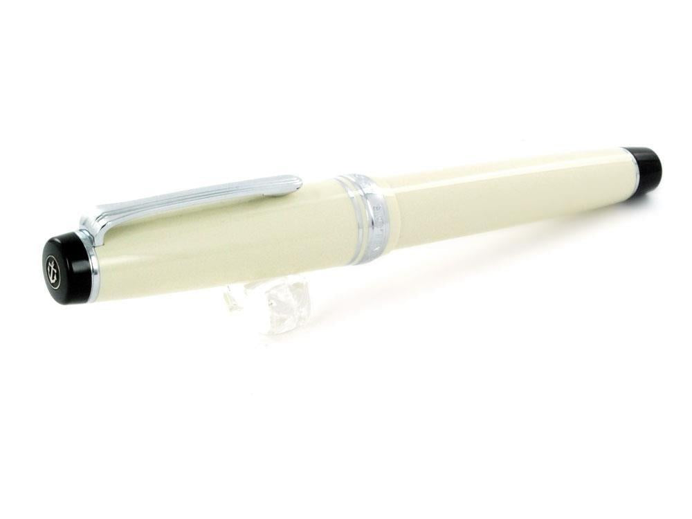 Sailor Professional Gear  Color Fountain Pen, Ivory, Chrome, 11-9280-417